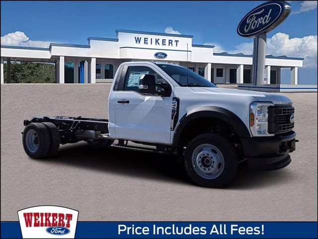 2026 Oxford White Ford Super Duty F-450 DRW XL 4X4 Chassis
