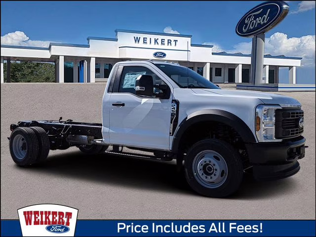 2026 Oxford White Ford Super Duty F-450 DRW XL 4X4 Chassis