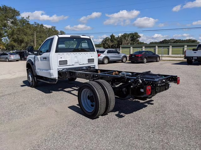2026 Oxford White Ford Super Duty F-450 DRW XL 4X4 Chassis