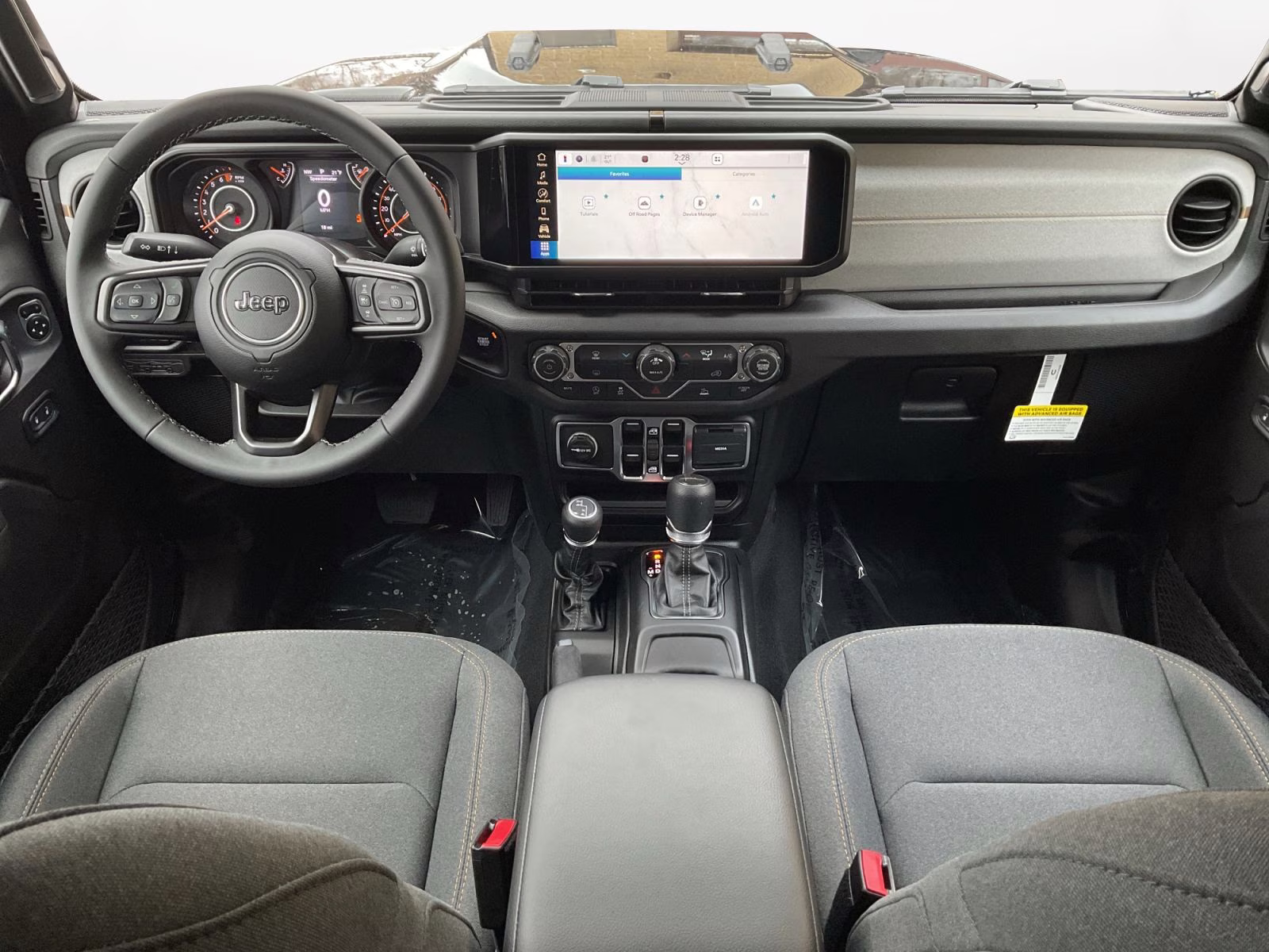 2026 Black Clearcoat Jeep Gladiator Sport S 4X4 Truck