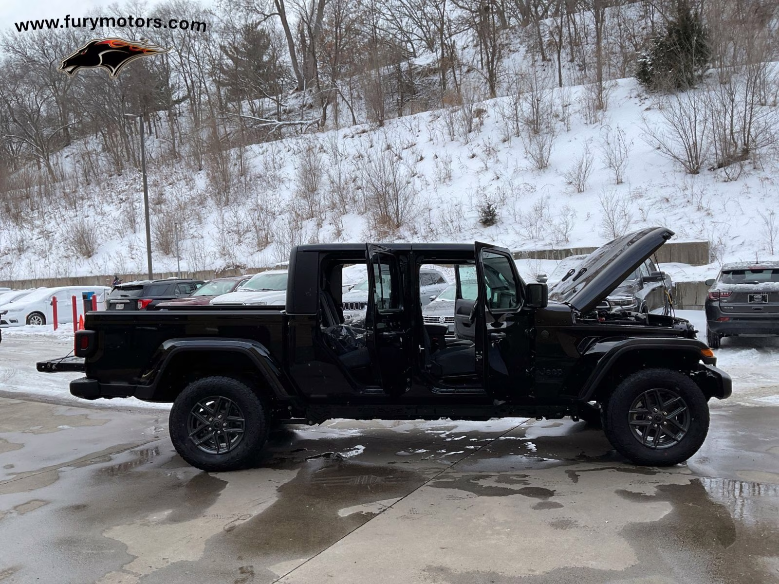 2026 Black Clearcoat Jeep Gladiator Sport S 4X4 Truck