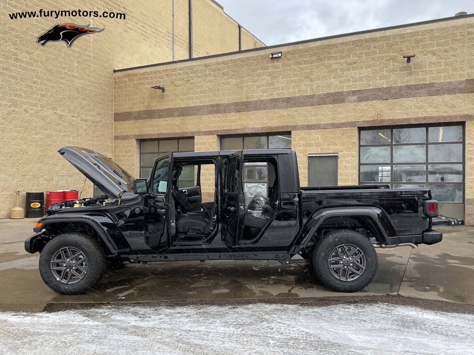 2026 Black Clearcoat Jeep Gladiator Sport S 4X4 Truck