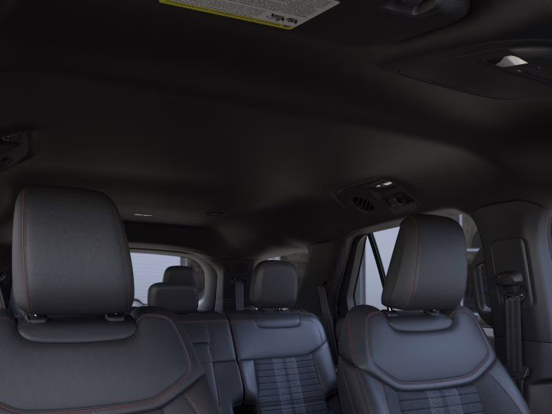 2026 Star White Metallic Tri-Coat Ford Explorer ST-Line 4X4 SUV