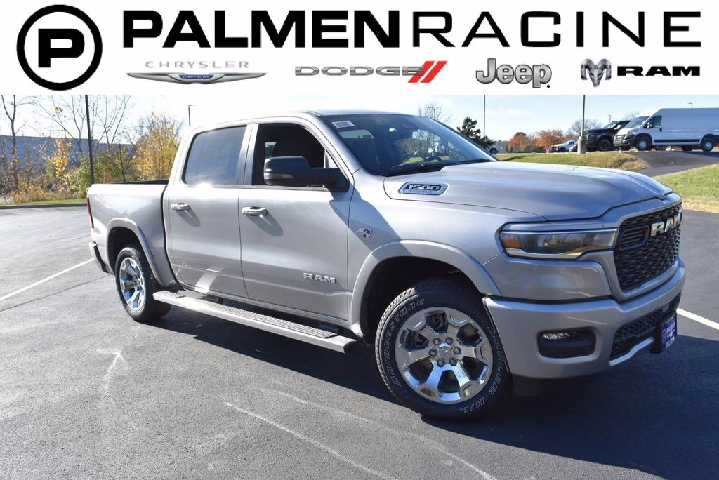 2026 Billet Silver Metallic Clearcoat Ram 1500 Big Horn/Lone Star 4X4 Truck