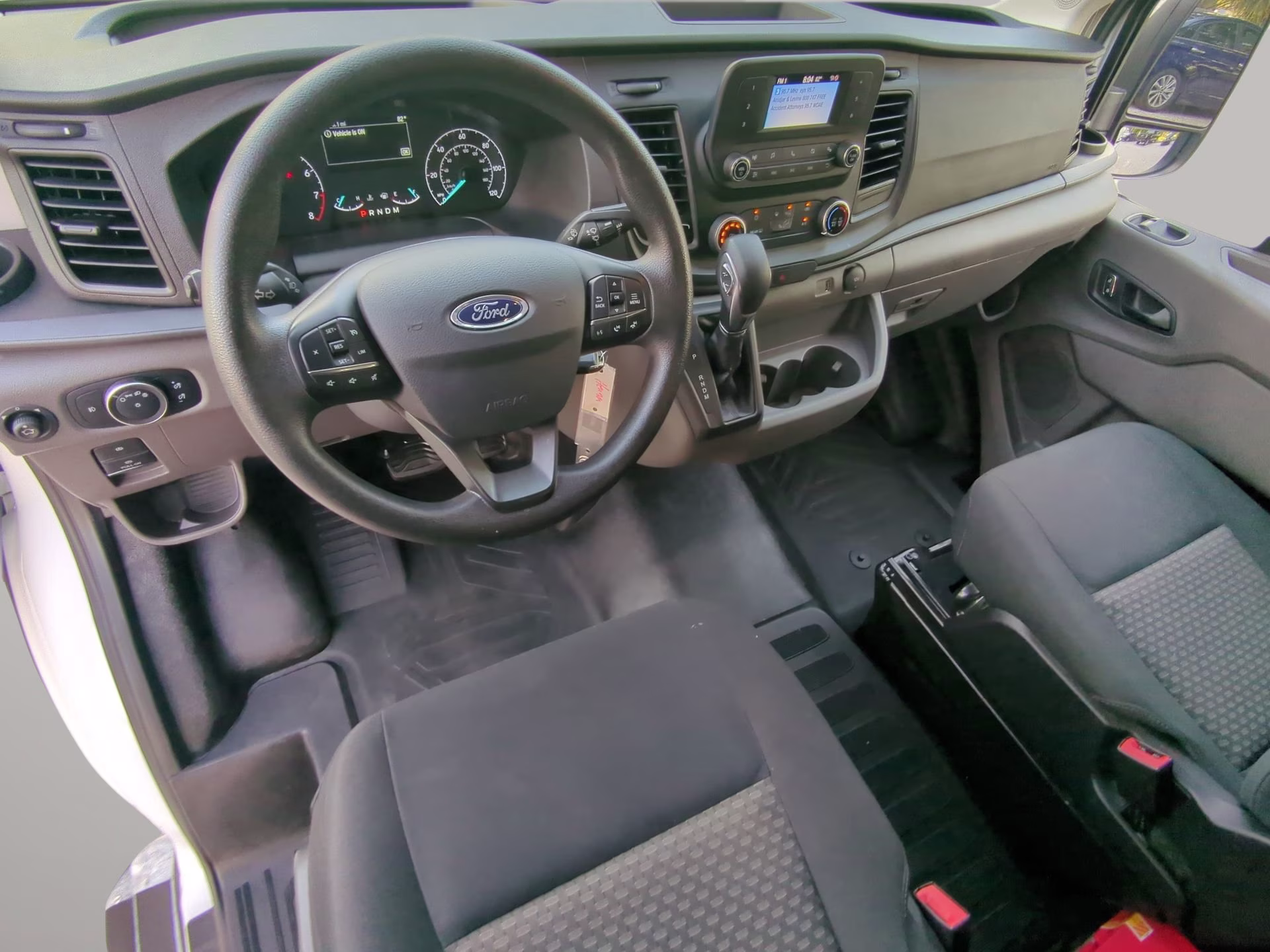 2024 Oxford White Ford Transit Cargo Van RWD Van