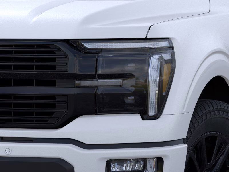 2025 Star White Metallic Tri-Coat Ford F-150 Platinum 4X4 Truck