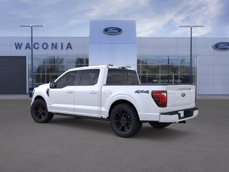 2025 Star White Metallic Tri-Coat Ford F-150 Platinum 4X4 Truck