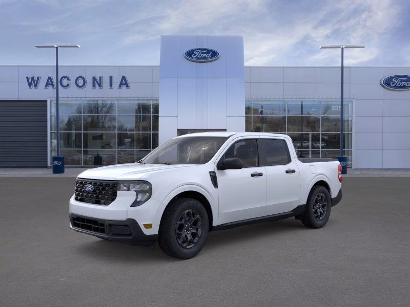 2025 Space White Metallic Ford Maverick XLT AWD Truck