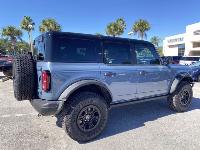 2025 Azure Gray Metallic Tri-Coat Ford Bronco Badlands 4X4 Convertible