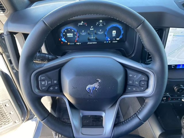 2025 Azure Gray Metallic Tri-Coat Ford Bronco Badlands 4X4 Convertible