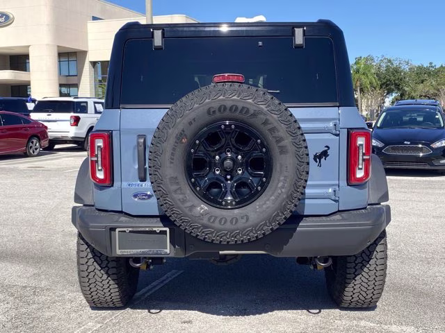 2025 Azure Gray Metallic Tri-Coat Ford Bronco Badlands 4X4 Convertible