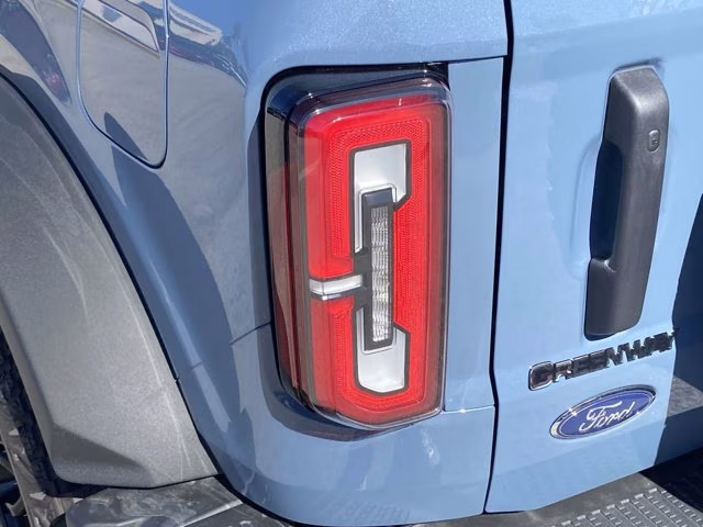 2025 Azure Gray Metallic Tri-Coat Ford Bronco Badlands 4X4 Convertible