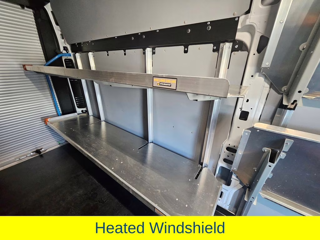 2024 Bright White Clearcoat Ram ProMaster 3500 EV Super High Roof FWD Van