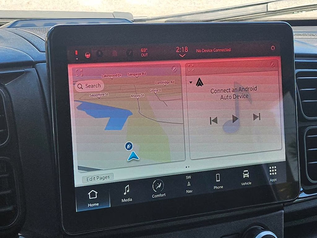 2024 Bright White Clearcoat Ram ProMaster 3500 EV Super High Roof FWD Van