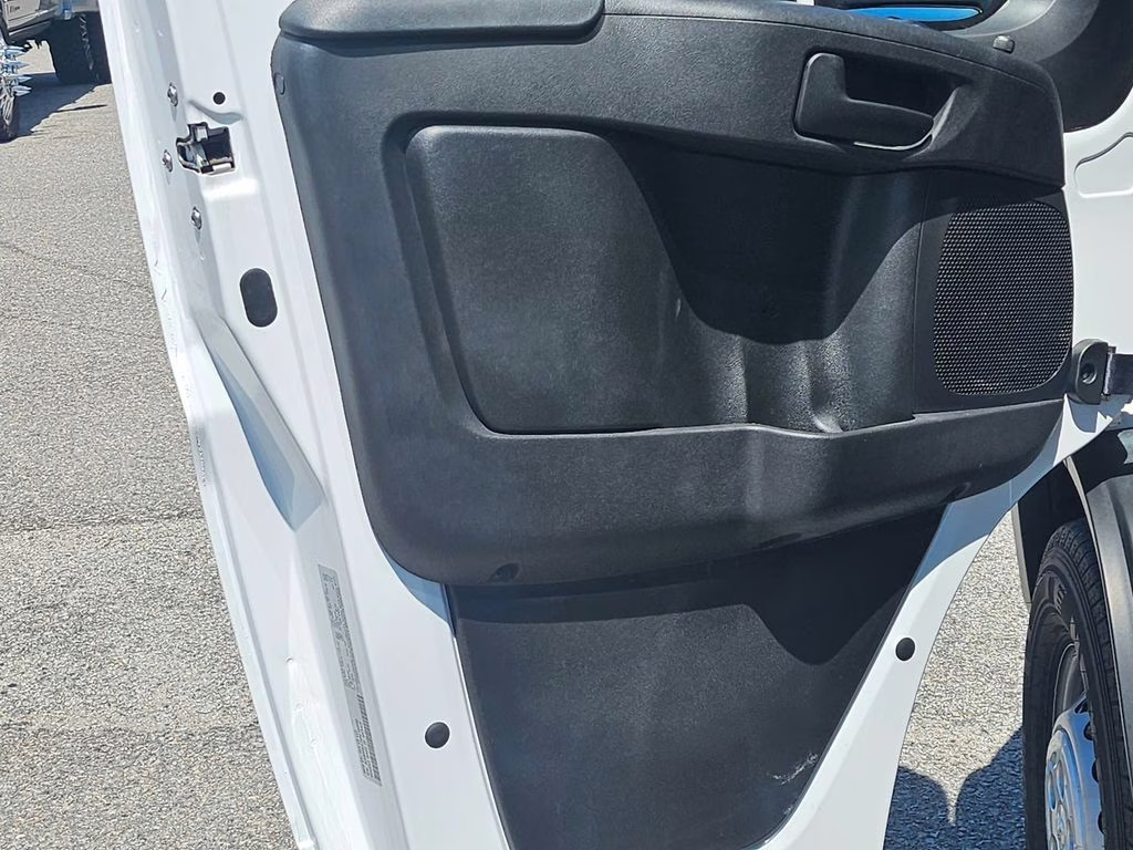 2024 Bright White Clearcoat Ram ProMaster 3500 EV Super High Roof FWD Van