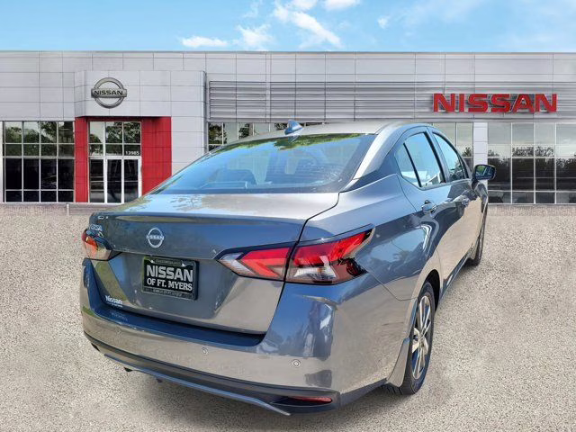 2025 Gun Metallic Nissan Versa 1.6 SV FWD Sedan