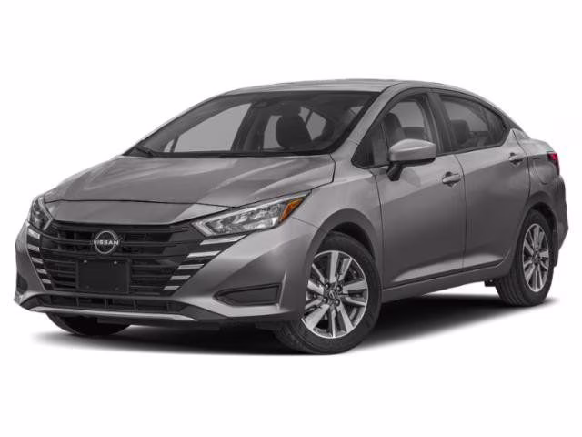 2025 Gun Metallic Nissan Versa 1.6 SV FWD Sedan