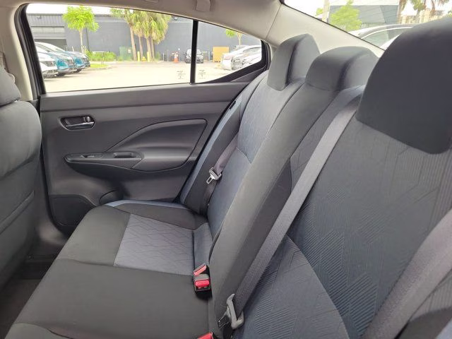 2025 Gun Metallic Nissan Versa 1.6 SV FWD Sedan