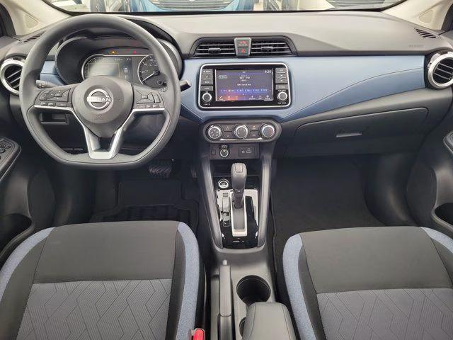 2025 Gun Metallic Nissan Versa 1.6 SV FWD Sedan