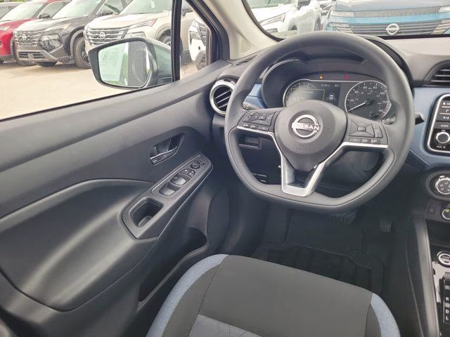 2025 Gun Metallic Nissan Versa 1.6 SV FWD Sedan
