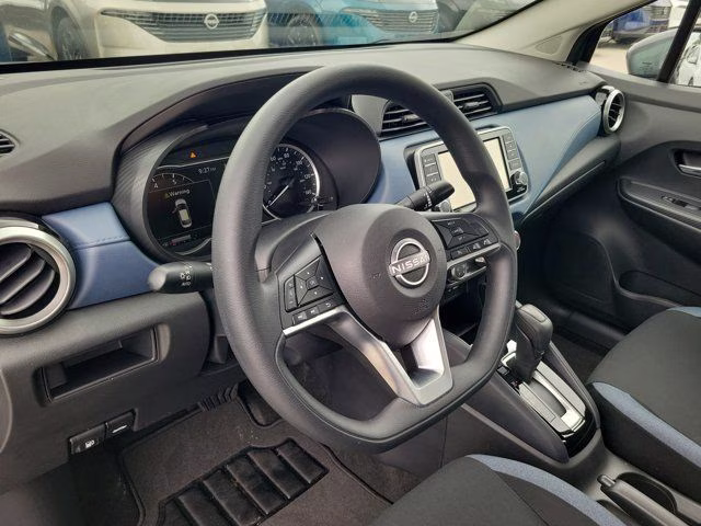 2025 Gun Metallic Nissan Versa 1.6 SV FWD Sedan