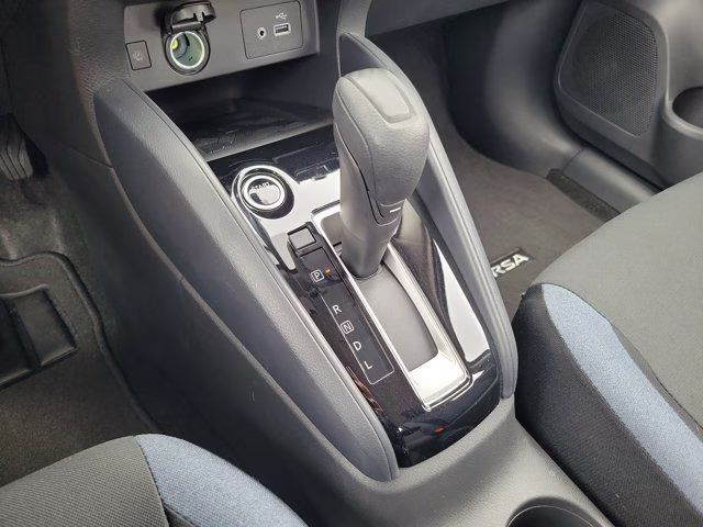 2025 Gun Metallic Nissan Versa 1.6 SV FWD Sedan