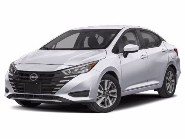 2025 Gun Metallic Nissan Versa 1.6 SV FWD Sedan