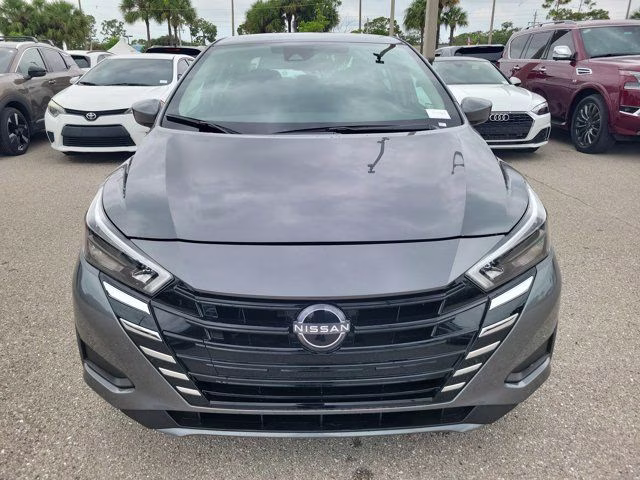 2025 Gun Metallic Nissan Versa 1.6 SV FWD Sedan