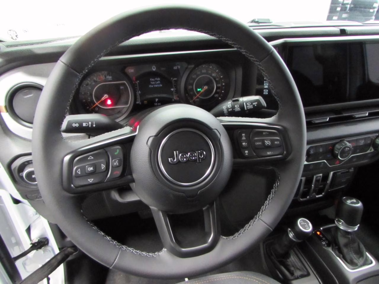 2026 Bright White Clearcoat Jeep Wrangler Sport S 4X4 SUV