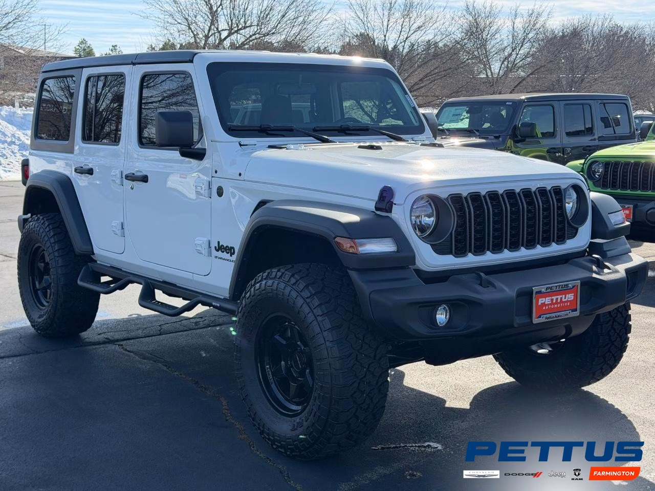 2026 Bright White Clearcoat Jeep Wrangler Sport 4X4 SUV