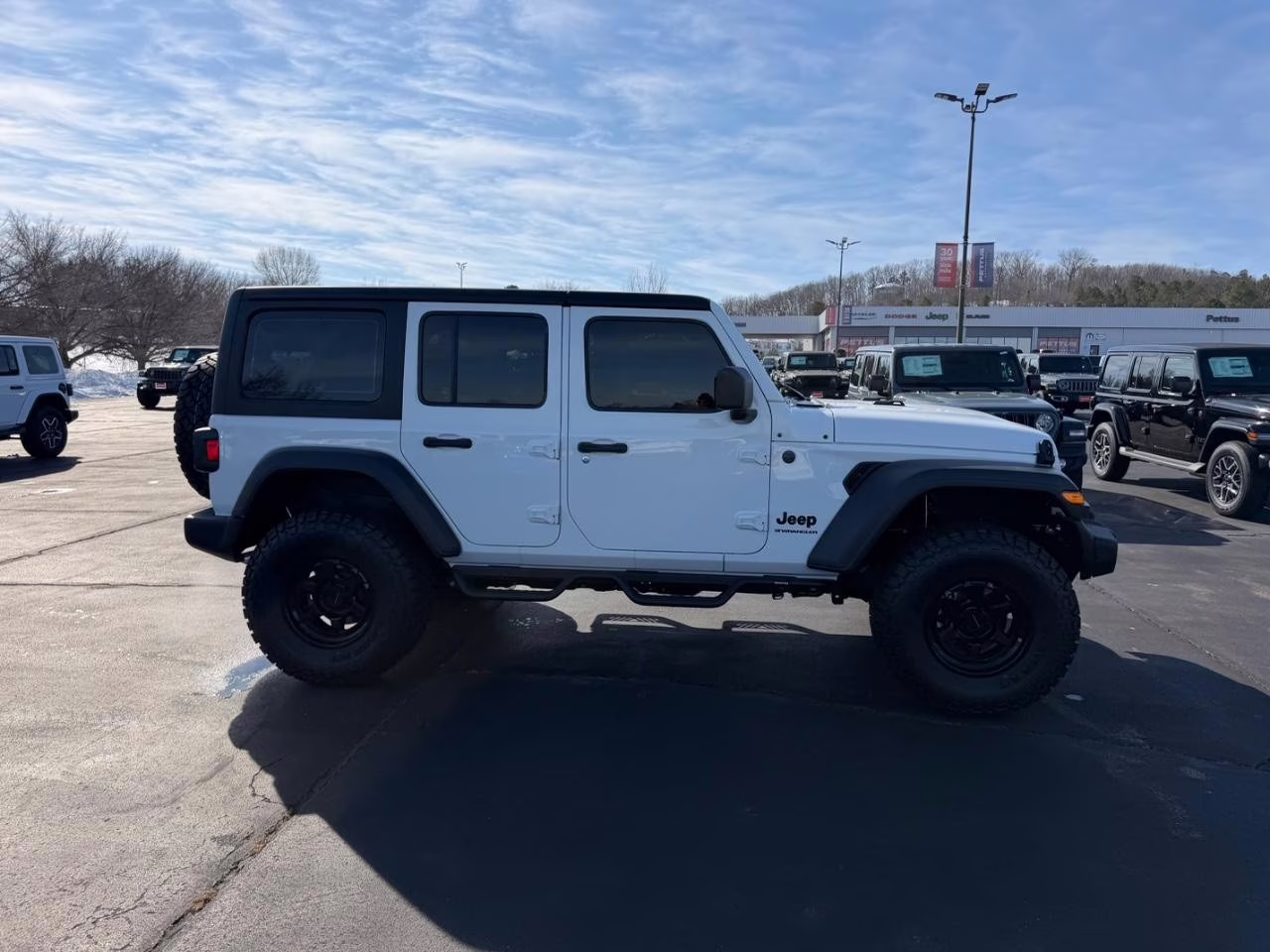 2026 Bright White Clearcoat Jeep Wrangler Sport 4X4 SUV