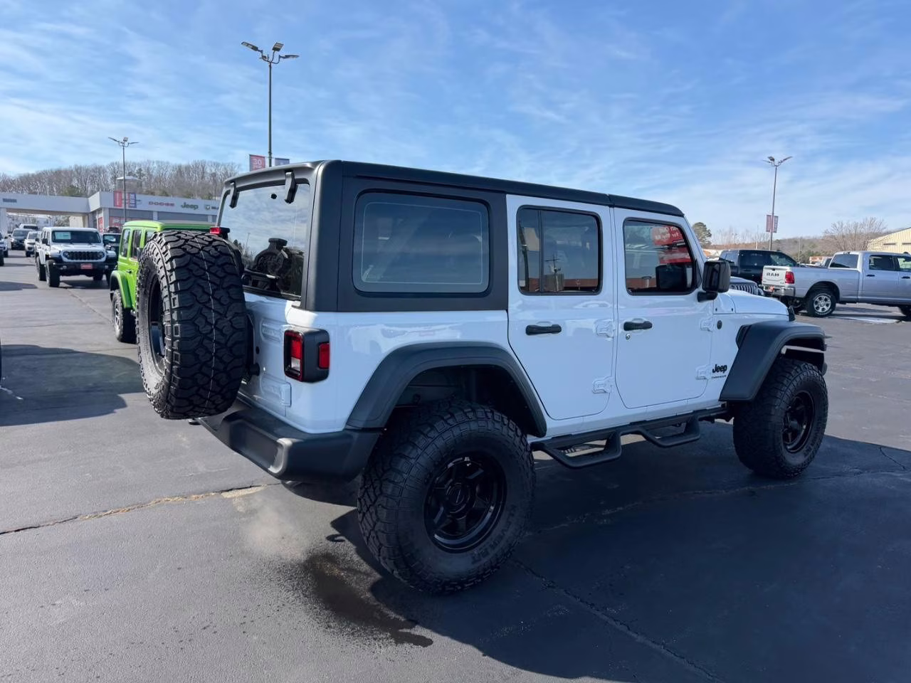 2026 Bright White Clearcoat Jeep Wrangler Sport 4X4 SUV