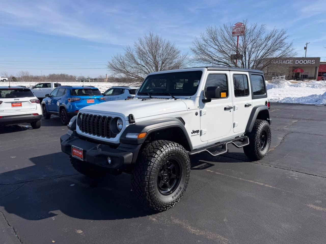 2026 Bright White Clearcoat Jeep Wrangler Sport 4X4 SUV