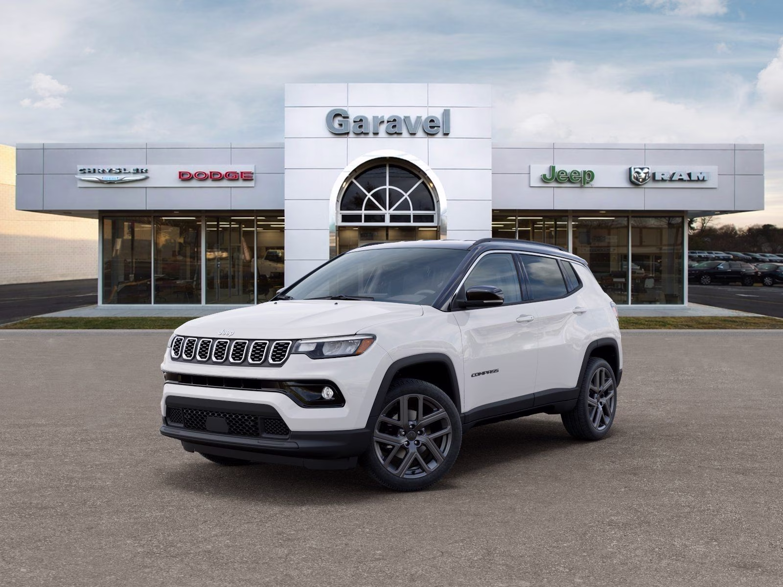 2026 Bright White Clearcoat Jeep Compass Limited 4X4 SUV