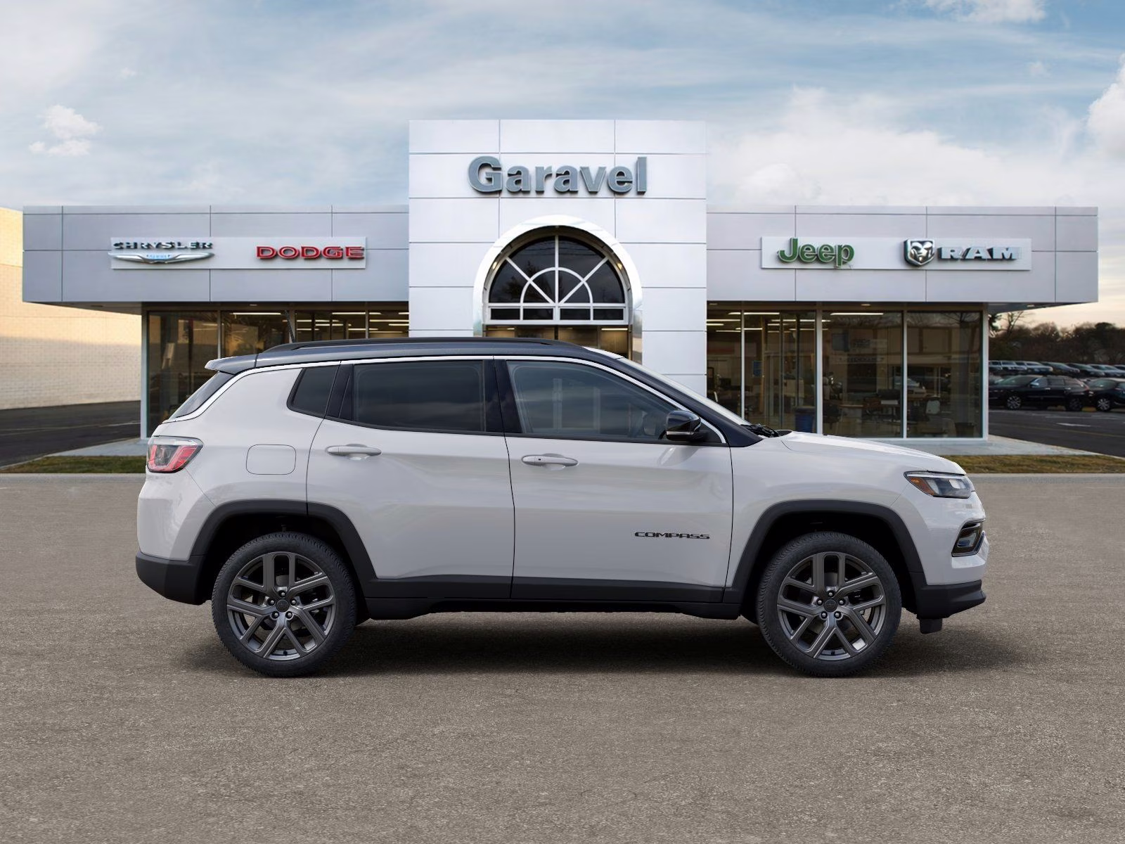 2026 Bright White Clearcoat Jeep Compass Limited 4X4 SUV