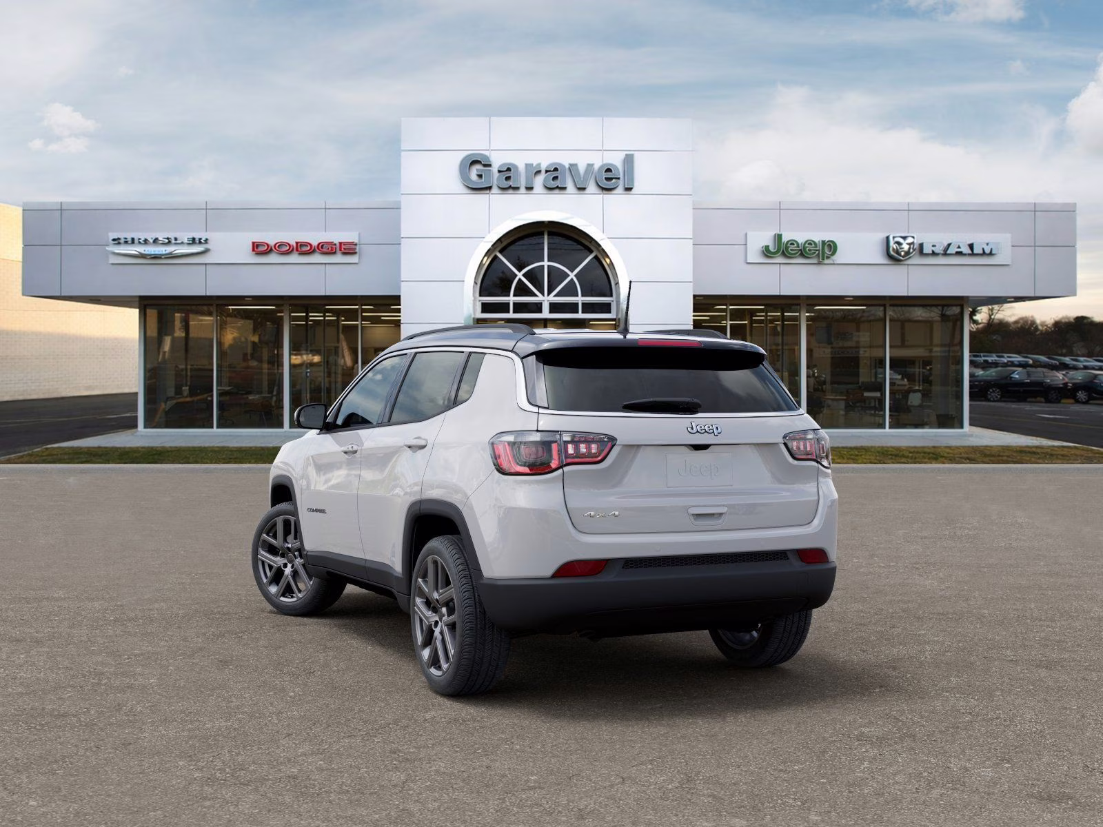 2026 Bright White Clearcoat Jeep Compass Limited 4X4 SUV