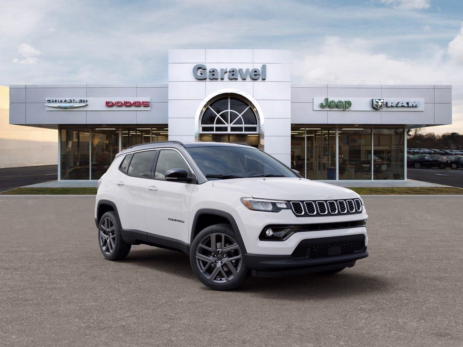 2026 Bright White Clearcoat Jeep Compass Limited 4X4 SUV