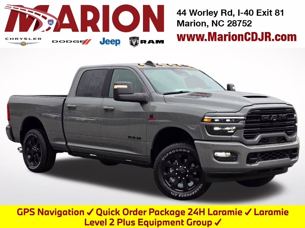 2026 Ceramic Gray Clearcoat Ram 2500 Laramie 4X4 Truck