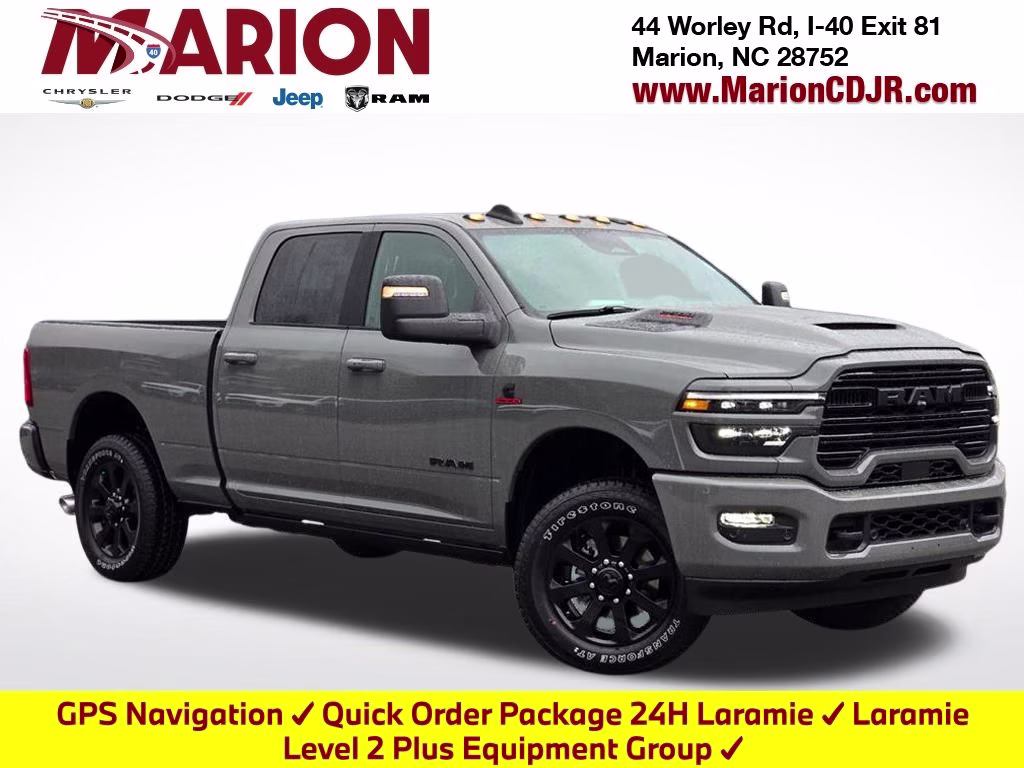 2026 Ceramic Gray Clearcoat Ram 2500 Laramie 4X4 Truck