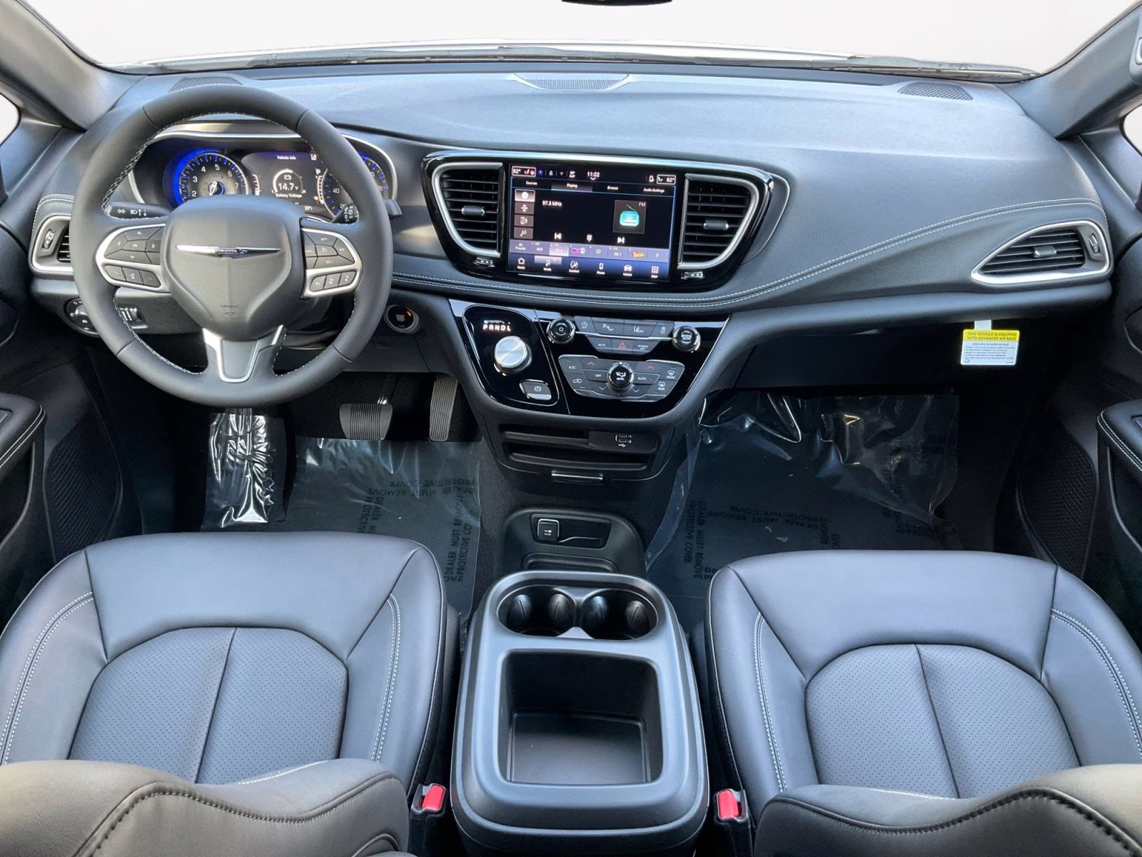 2026 Bright White Clearcoat Chrysler Pacifica Select AWD Van