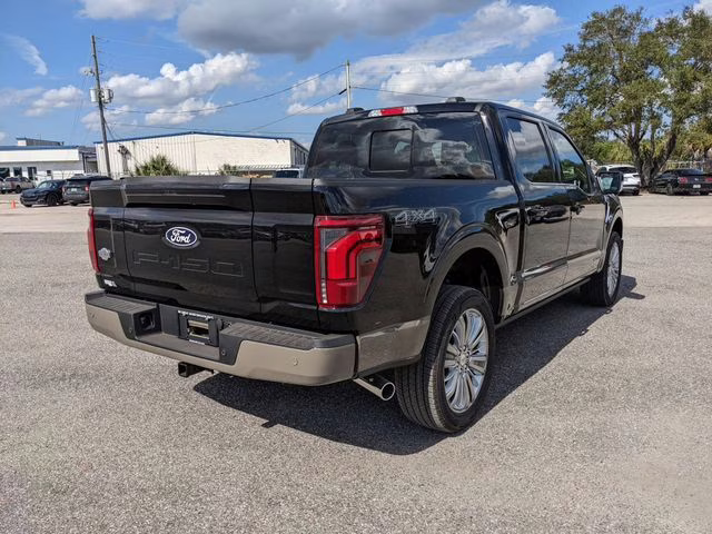2025 Agate Black Metallic Ford F-150 King Ranch 4X4 Truck