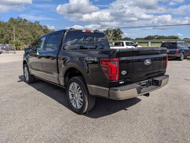 2025 Agate Black Metallic Ford F-150 King Ranch 4X4 Truck