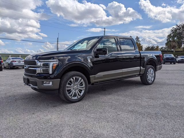 2025 Agate Black Metallic Ford F-150 King Ranch 4X4 Truck