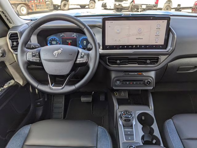 2025 Velocity Blue Metallic Ford Bronco Sport Outer Banks 4X4 SUV