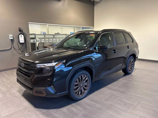 2026 Crystal Black Silica Subaru Forester Sport AWD SUV