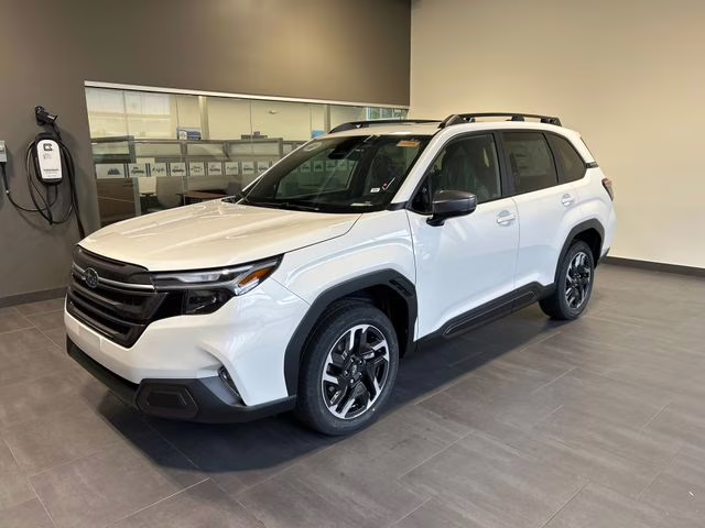 2026 Crystal White Pearl Subaru Forester Limited AWD SUV