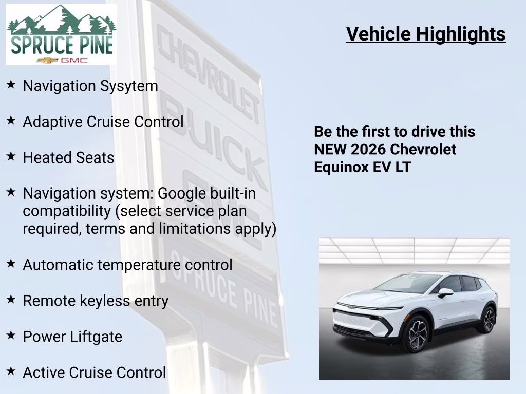 2026 Summit White Chevrolet Equinox EV LT FWD SUV