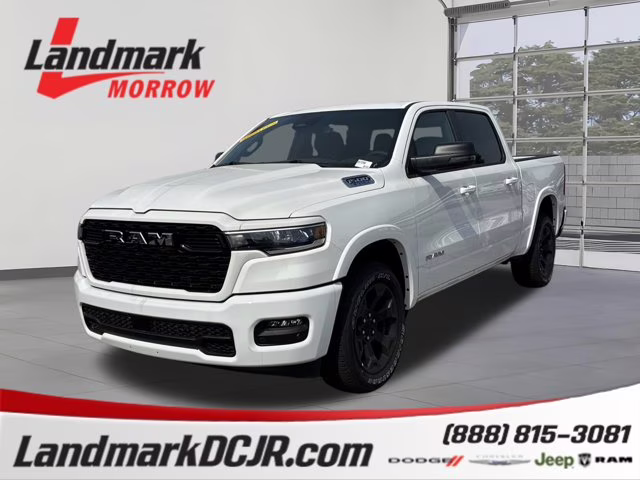 2025 Bright White Clearcoat Ram 1500 Big Horn RWD Truck
