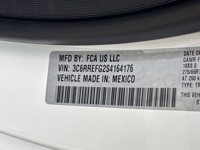2025 Bright White Clearcoat Ram 1500 Big Horn RWD Truck
