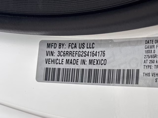 2025 Bright White Clearcoat Ram 1500 Big Horn RWD Truck